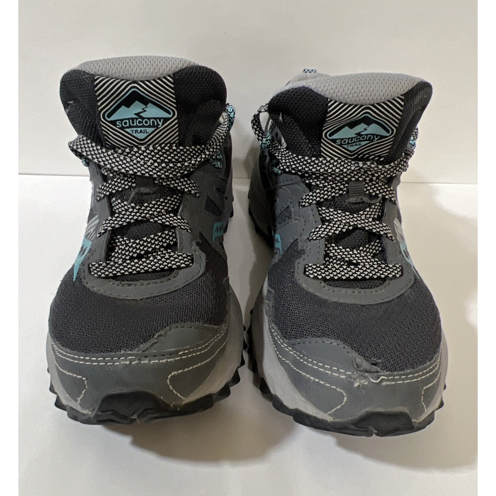 Saucony Shoes Womens 8 Excursion TR14 Versafoam XT-900 Gray Blue Trail Running‎